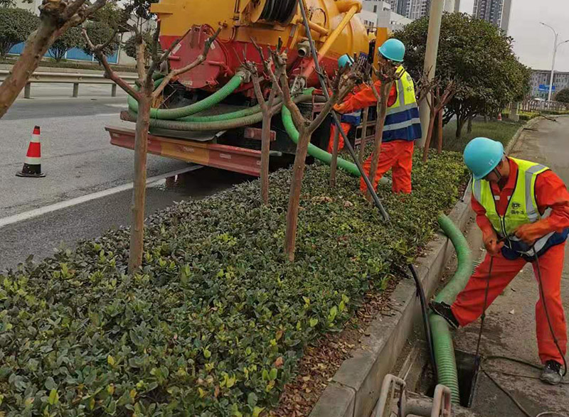 元氏市政管道清淤